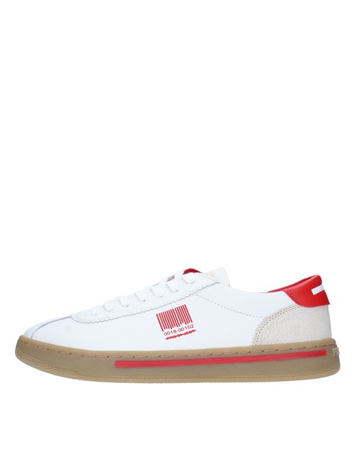 Leather trainers PRO 01 JECT | P3LM CT11BIANCO-ROSSO